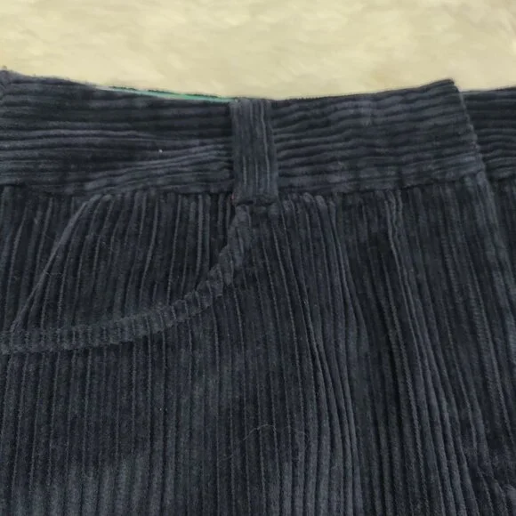 Boden Preppy Navy Blue Corduroy A-Line Mini Skirt Women's Size US 8R - Picture 5 of 14